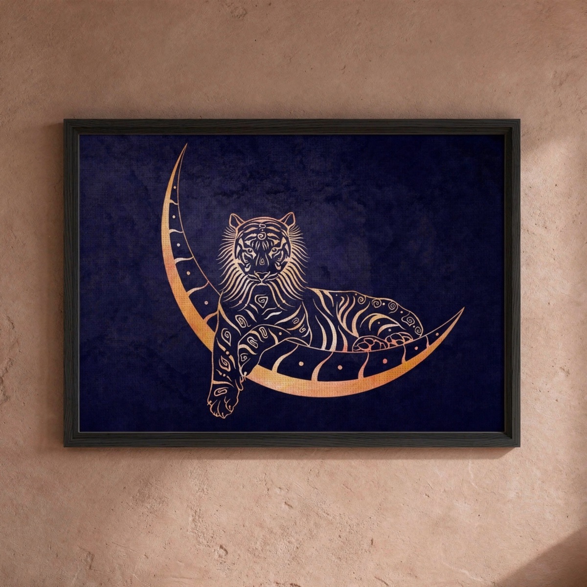 Der Tiger auf dem Mond